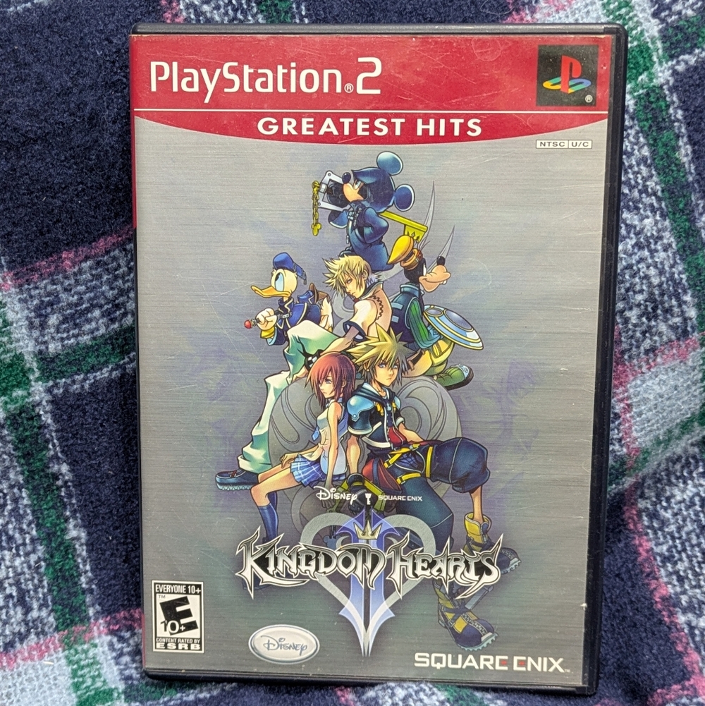 KINGDOM HEARTS | Sony PS2 Greatest Hits | Game In Box, No Manual. GC+